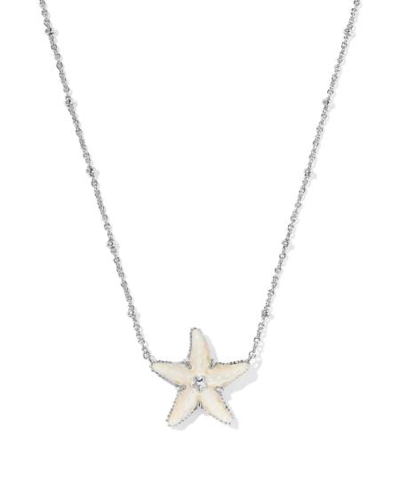 Parker Starfish Silver Short Pendant Necklace