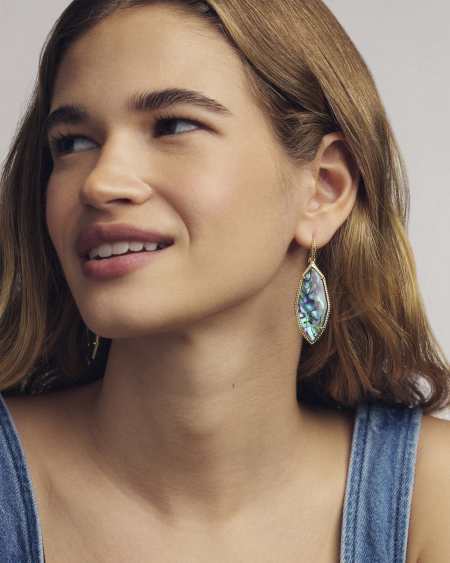 Ophelia Gold Drop Earrings