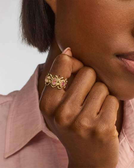Joan Gold Band Ring