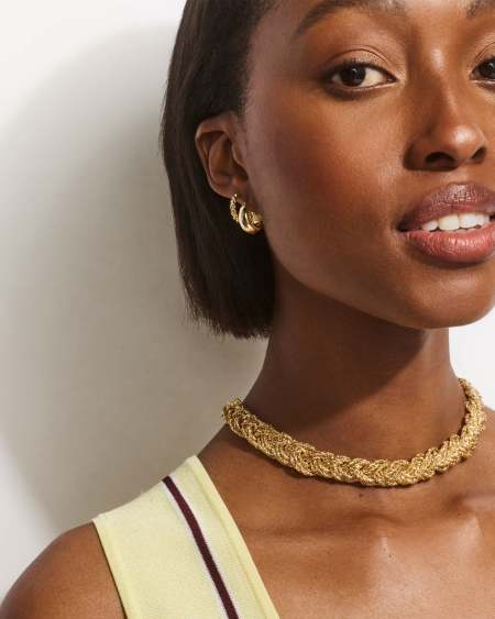 Gabriella Gold Set of 2 Huggie Earrings