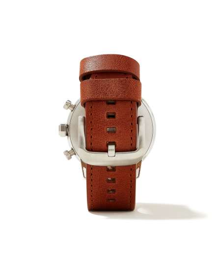 Evans Stainless Steel 44mm Field Watch in Ivory