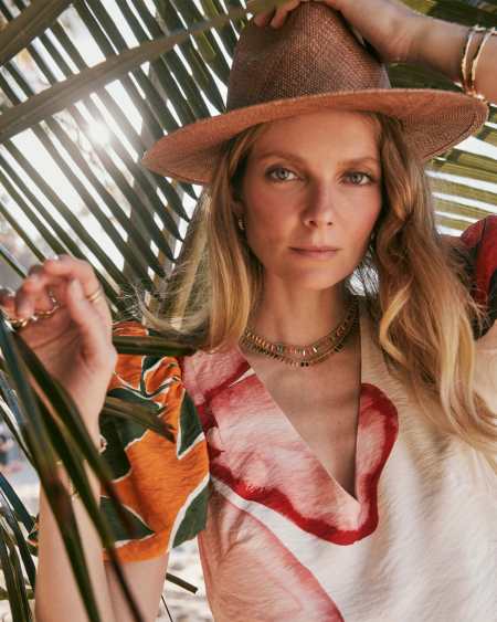 Brown Storm Straw Fedora Hat