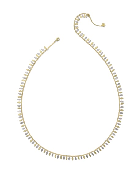 Kayla Mixed Metal Strand Hat Band