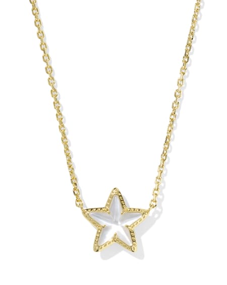 Cassidy Gold Short Pendant Necklace