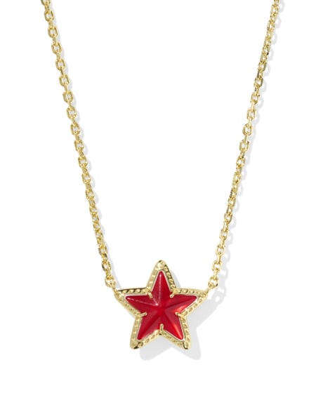 Cassidy Gold Short Pendant Necklace