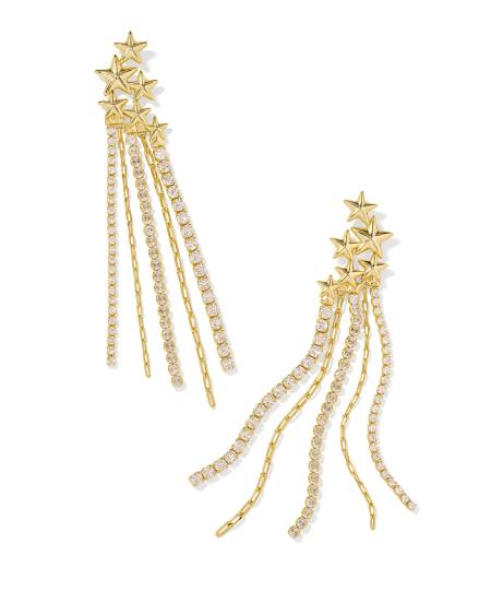Cassidy Gold Statement Earrings