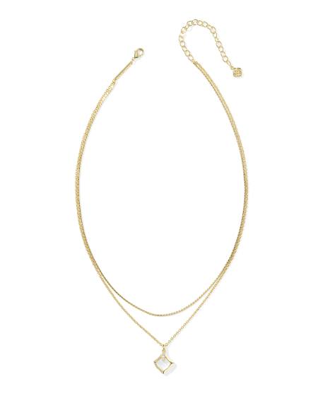 Joelle Gold Multi Strand Necklace