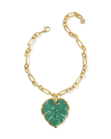 Kayla Vintage Gold Statement Necklace