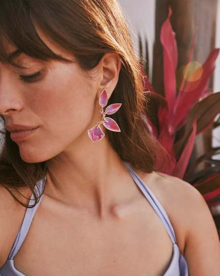 Joelle Gold Statement Earrings