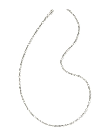 Colin Oxidized Sterling Silver Chain Necklace