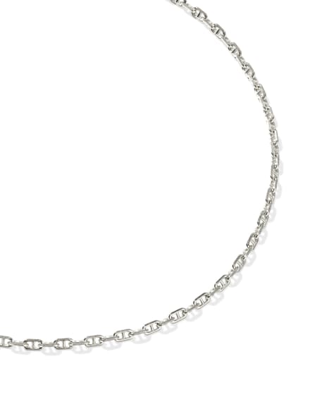Ramsey Oxidized Sterling Silver Chain Bracelet