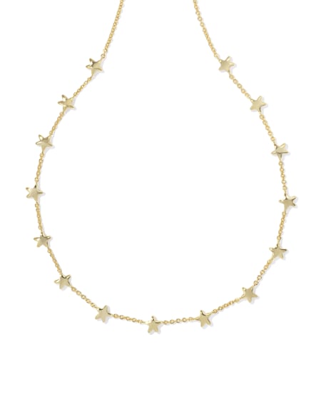 Sierra Star Strand Necklace in Gold