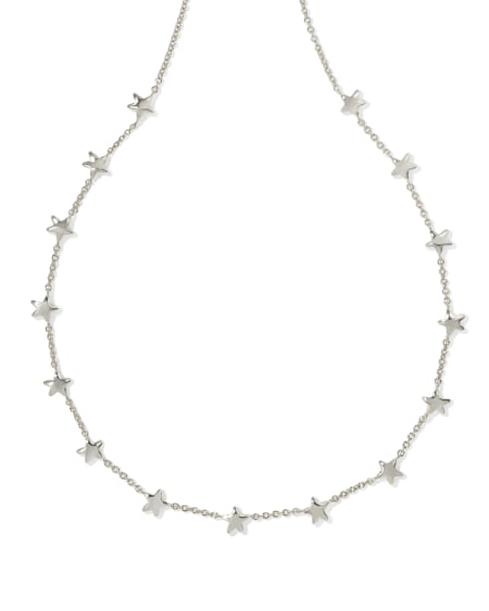 Sierra Star Strand Necklace in Silver