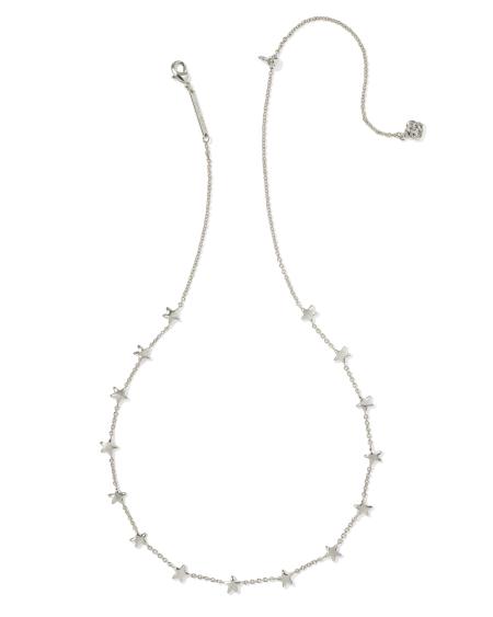 Sierra Star Strand Necklace in Silver