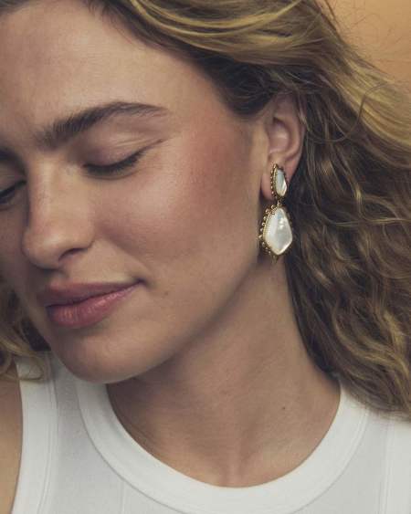 Ellery Vintage Gold Statement Earrings