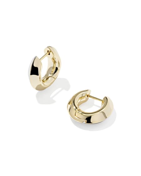 Mikki Mixed Metal Huggie Earrings