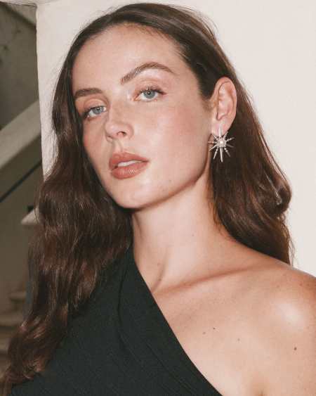 Rogan Vintage Silver Stud Earrings