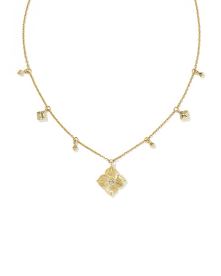 Dira Sunray 18k Gold Vermeil Short Pendant Necklace