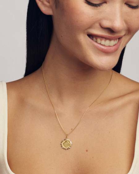 Dira Sun Metal Charm