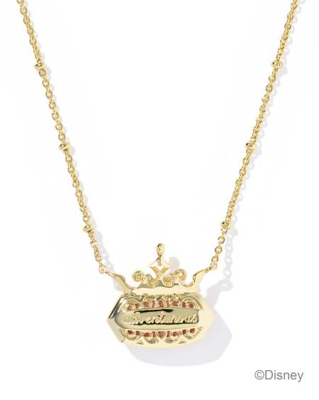 Disney | Kendra Scott Elisa Princess Gold Short Pendant Necklace