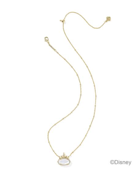 Disney | Kendra Scott Elisa Princess Gold Short Pendant Necklace