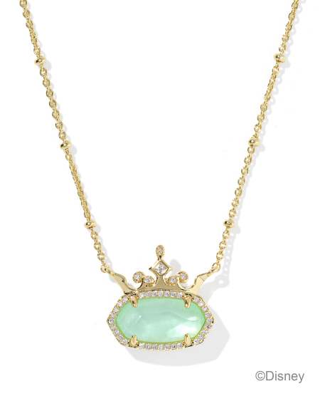 Disney | Kendra Scott Elisa Princess Gold Short Pendant Necklace