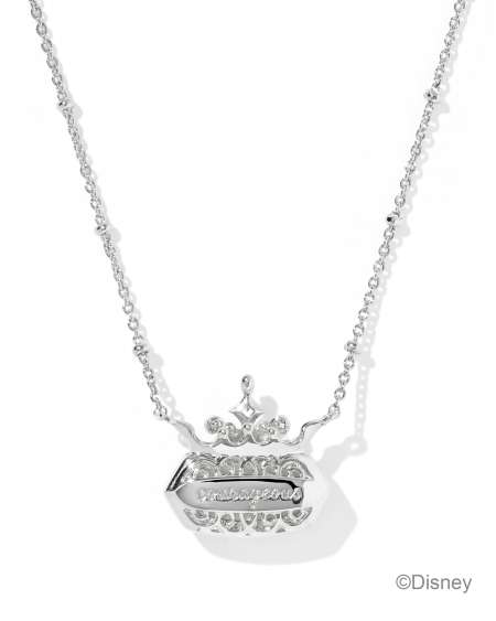 Disney | Kendra Scott Elisa Princess Silver Short Pendant Necklace