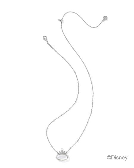 Disney | Kendra Scott Elisa Princess Silver Short Pendant Necklace