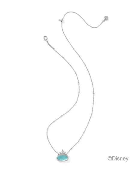 Disney | Kendra Scott Elisa Princess Silver Short Pendant Necklace