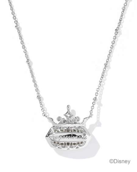 Disney | Kendra Scott Elisa Princess Silver Short Pendant Necklace
