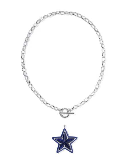 Cassidy Enamel Statement Necklace
