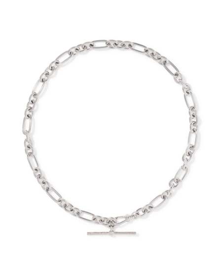 Embry Silver Link and Chain Necklace