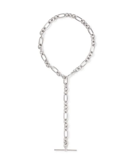 Embry Silver Link and Chain Necklace