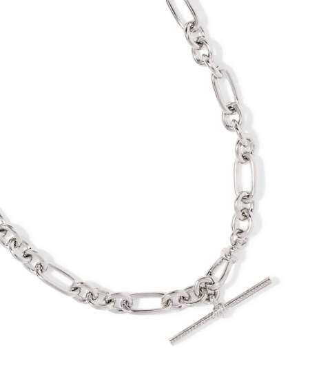 Embry Silver Link and Chain Necklace