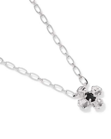 Leanne Silver Short Pendant Necklace