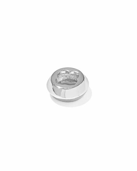 Metal Sterling Silver Spacer Charm