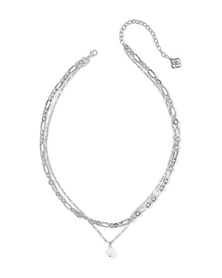 Ashton Silver Multi Strand Necklace