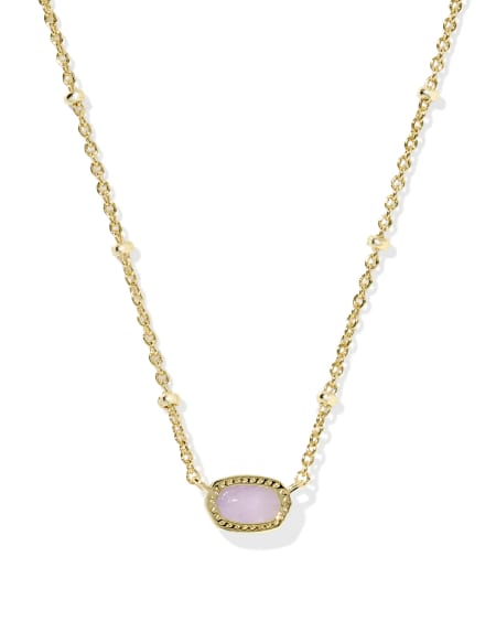 Mini Elisa Gold Satellite Short Pendant Necklace