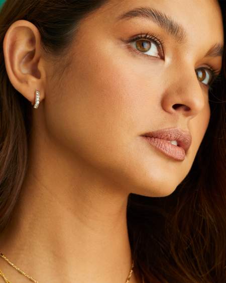 Davie Huggie Earrings