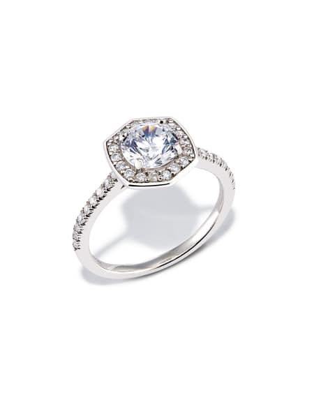 Round Iconic Halo Engagement Ring