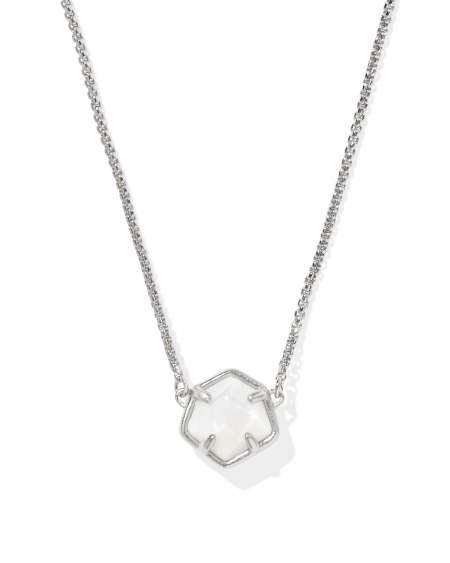Jaxon Silver Short Pendant Necklace