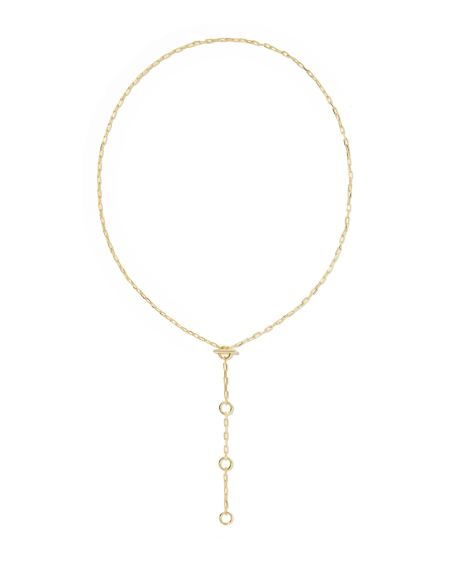 Andi Gold Y Necklace