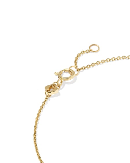 Marisa 14k Yellow Gold November Oval Solitaire Bracelet