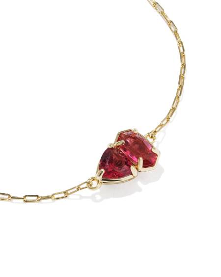 Tatum January Gold Delicate Chain Bracelet