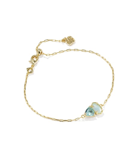 Tatum March Gold Delicate Chain Bracelet