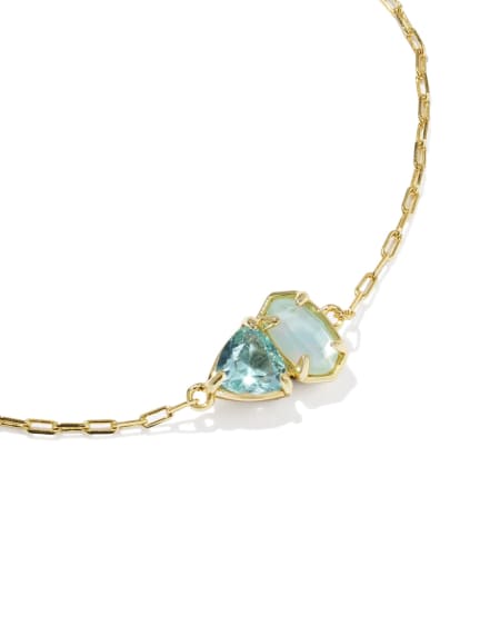 Tatum March Gold Delicate Chain Bracelet