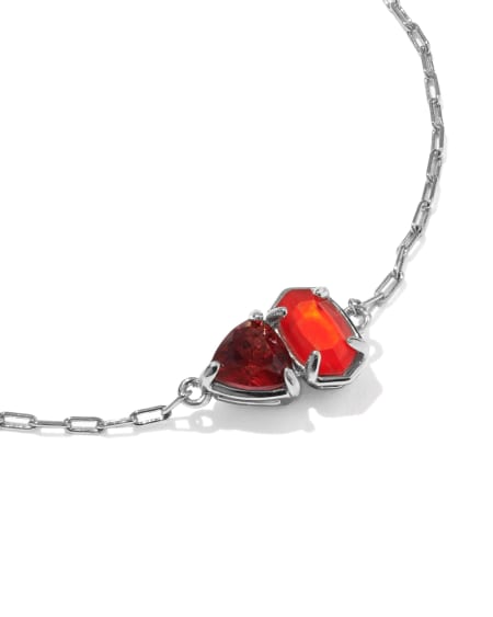 Tatum July Silver Delicate Chain Bracelet