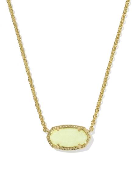 Elisa Gold Boo Short Pendant Necklace