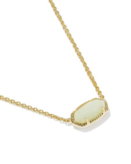 Elisa Gold Boo Short Pendant Necklace