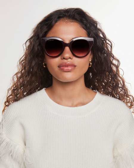 Amber Filigree Sunglasses